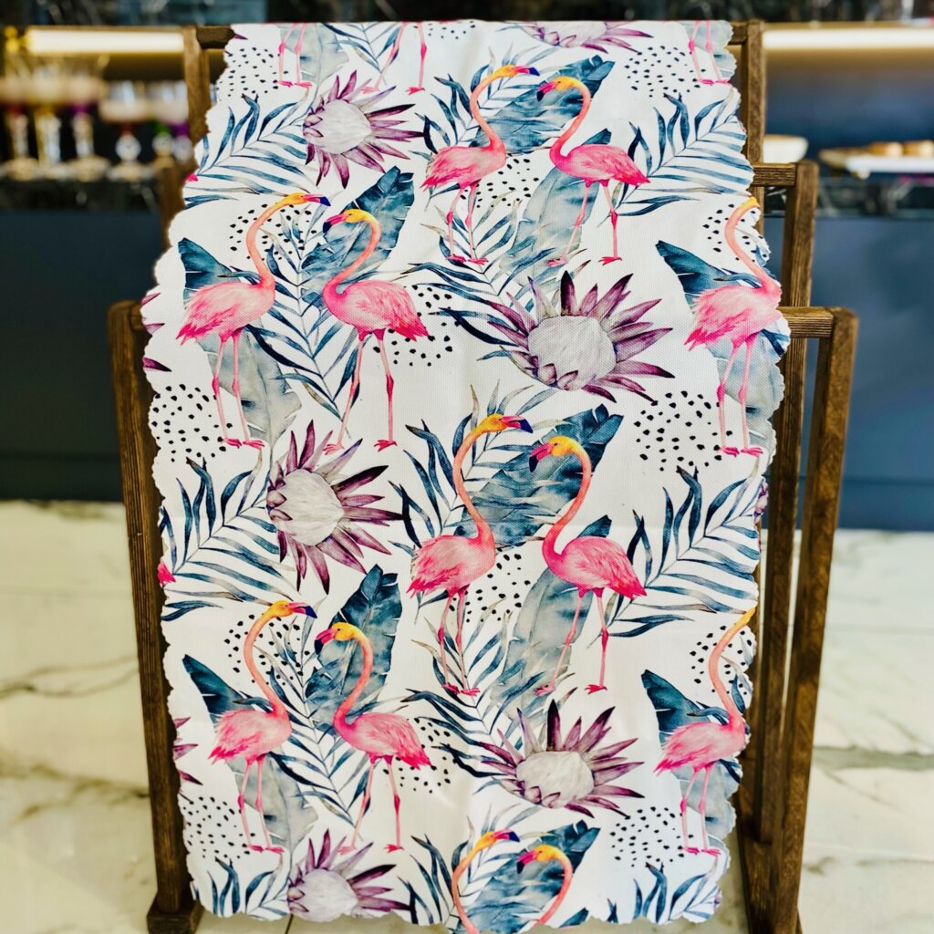 Runner - Flamingo Baskılı