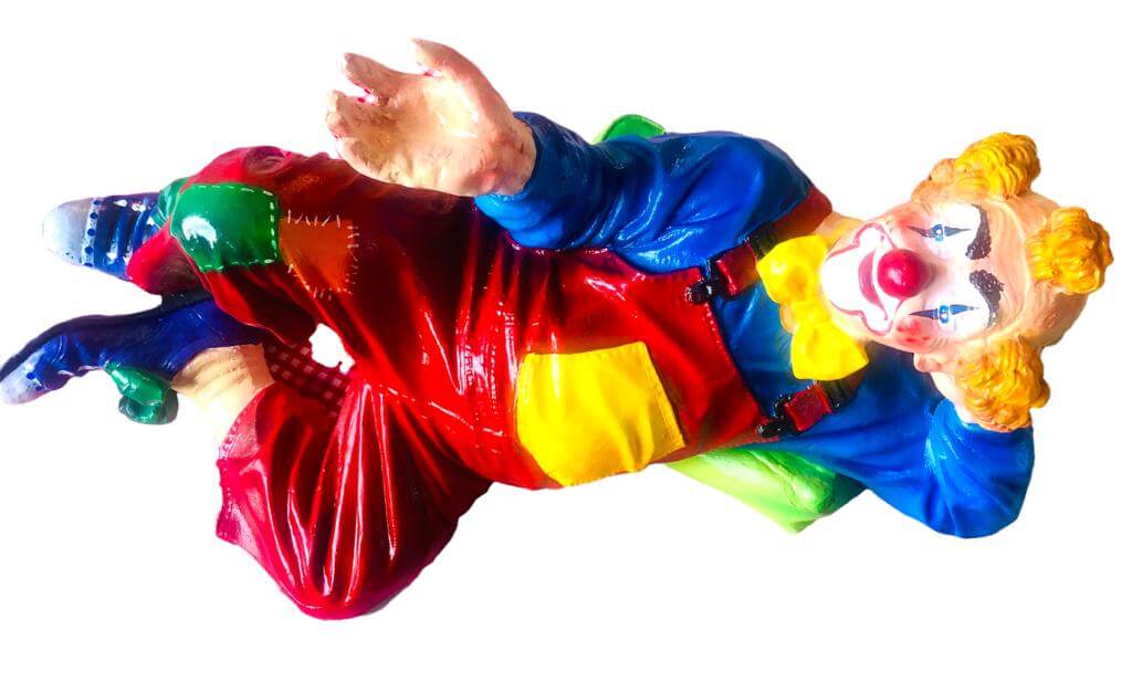 Dekoratif Yatan Palyaço - Dev Boy - Görsel 5