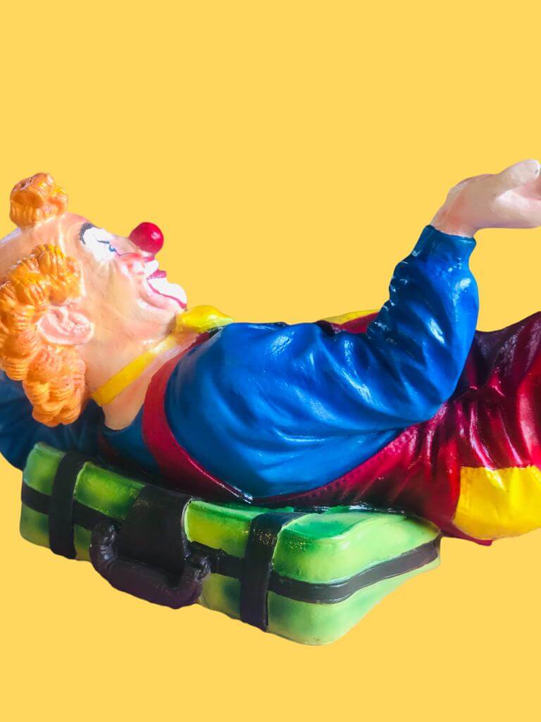 Dekoratif Yatan Palyaço - Dev Boy - Görsel 3