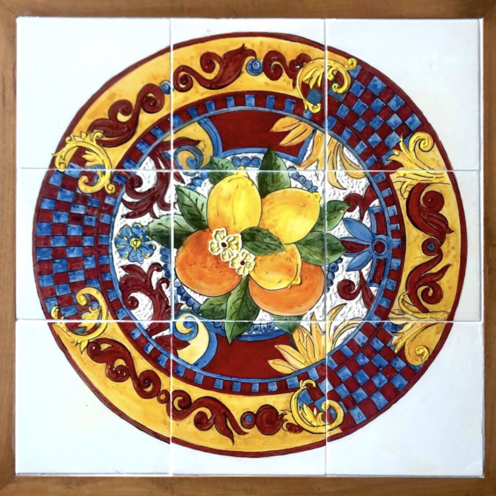 Çini Masa & Seramik Masa - 1 (70x70) Sipariş Üzerine